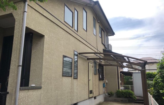 立川市　外壁塗装・屋根塗装　日本ペイント　クリスタコート　ファイン4Fベスト