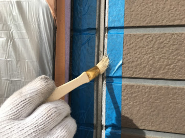 東京都立川市にて外壁塗装用の防水工事！