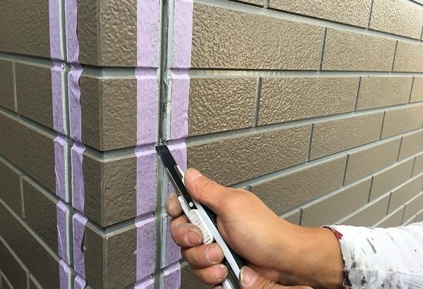 東京都国分寺市　外壁塗装　シーリング(コーキング)工事　オートインクシード