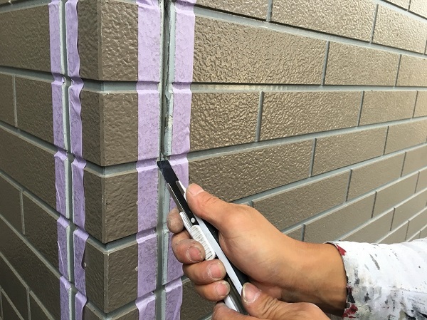 東京都国分寺市　外壁塗装　シーリング(コーキング)工事　オートインクシード