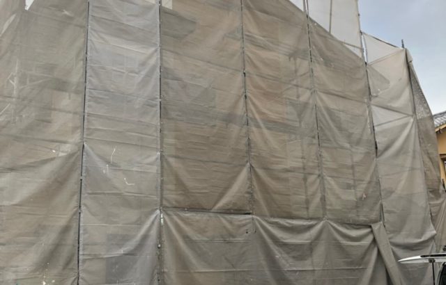 東京都国立市　外壁塗装　高圧洗浄　シーリング(コーキング)工事　