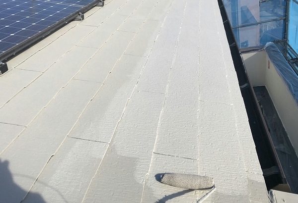 東京都国立市　屋根塗装　外壁塗装　タスペーサー　日本ペイント　遮熱塗料　サーモアイ
