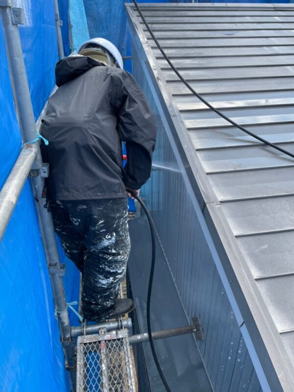 東京都立川市　B様邸　屋根・外壁塗装　から高圧洗浄