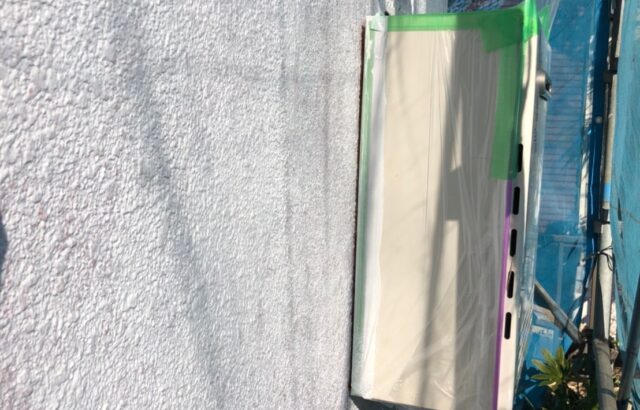 東京都立川市　外壁塗装工事　コーキング補修～下塗り