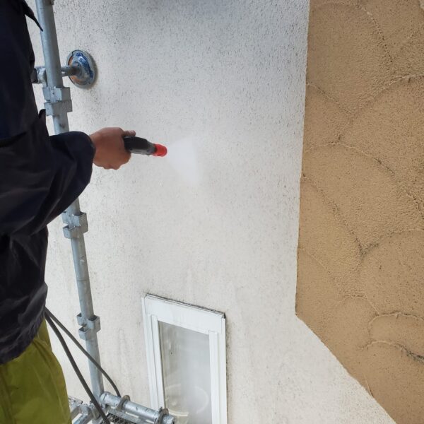 東京都国分寺市　Y様邸　屋根・外壁塗装工事　下地処理　高圧洗浄