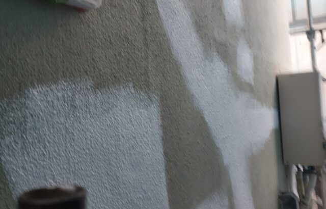 東京都国分寺市　M様邸　外壁塗装工事　補修～肌合わせ