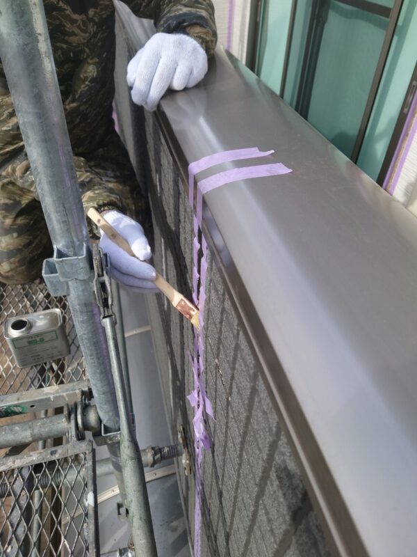 東京都立川市　M様邸　外壁塗装工事　コーキングの打ち替え