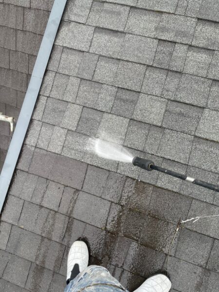 東京都立川市　U様邸　屋根・外壁塗装工事　高圧洗浄