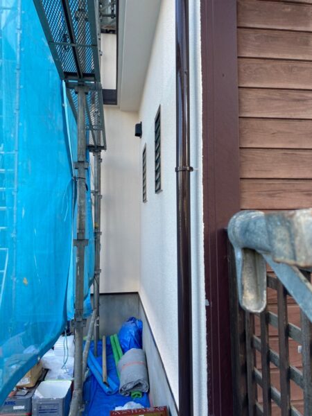 東京都立川市　N様邸　外壁塗装工事　付帯部塗装　施工完了