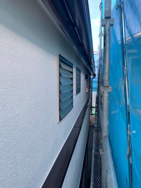 東京都立川市　N様邸　外壁塗装工事　付帯部塗装　施工完了