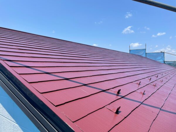 東京都立川市　A様邸　屋根塗装工事　施工完了　屋根の劣化は放置すると危険