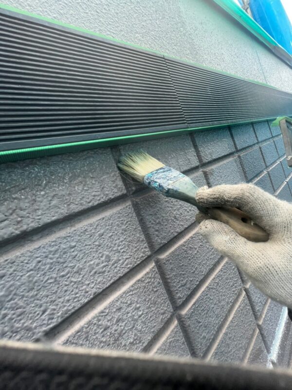 東京都立川市　D様邸　外壁塗装工事　下塗りは塗装工事で欠かせない工程