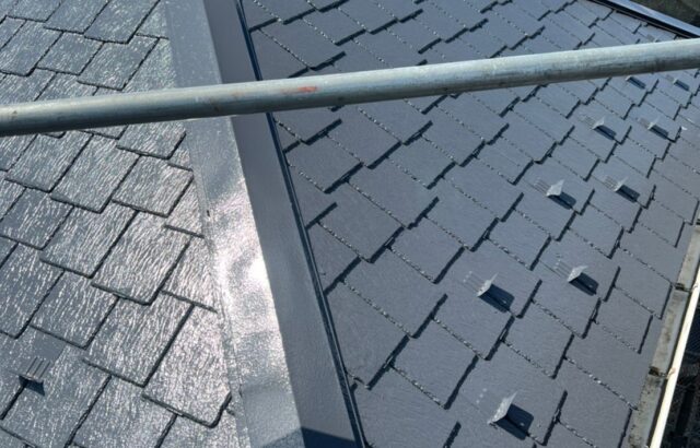 東京都立川市　A様邸　屋根塗装工事　上塗り～施工完了　屋根の劣化症状とは？