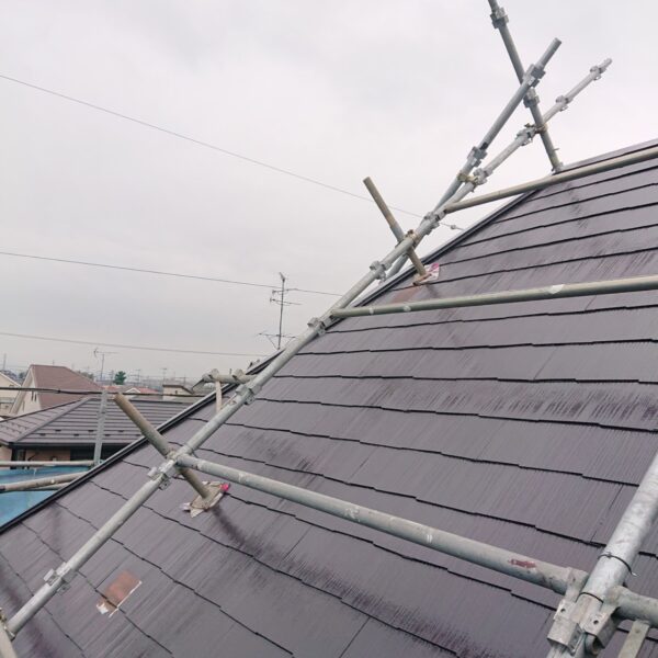 東京都国立市　Y様邸　屋根塗装工事　屋根の劣化を放置すると危険？