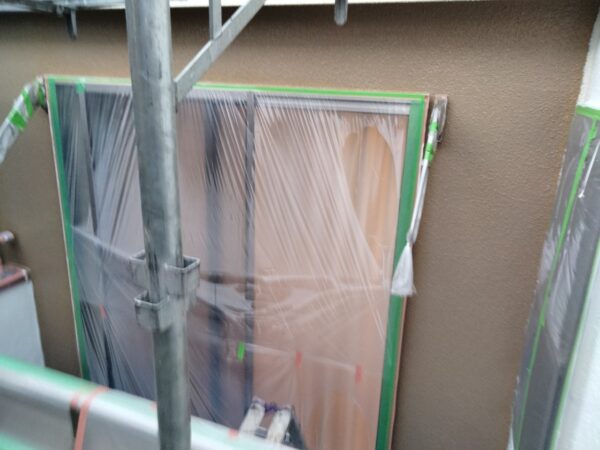 東京都立川市　K様邸　外壁塗装工事　下塗り～中塗り～上塗り