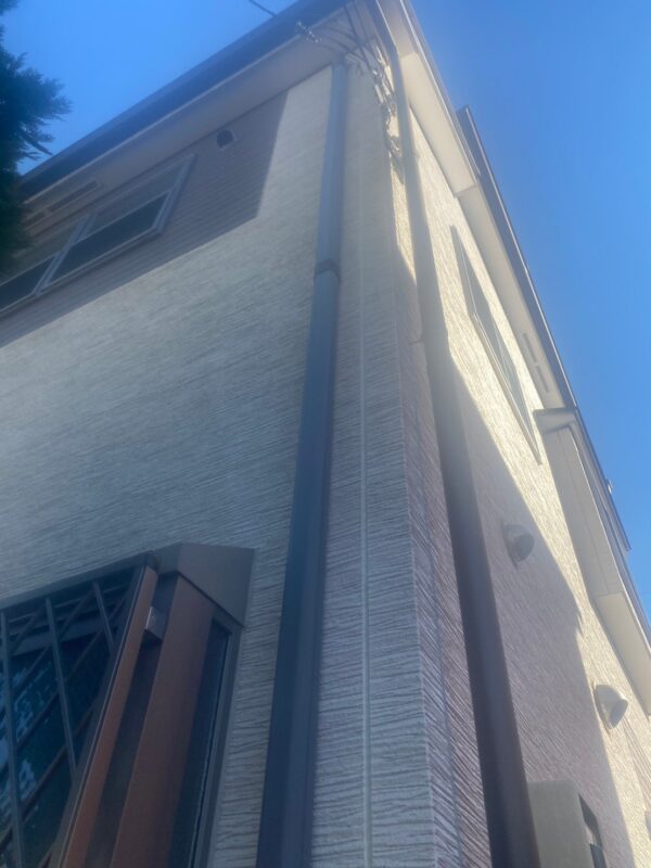 東京都立川市　Y様邸　外壁塗装工事　下地処理　コーキング打ち替え