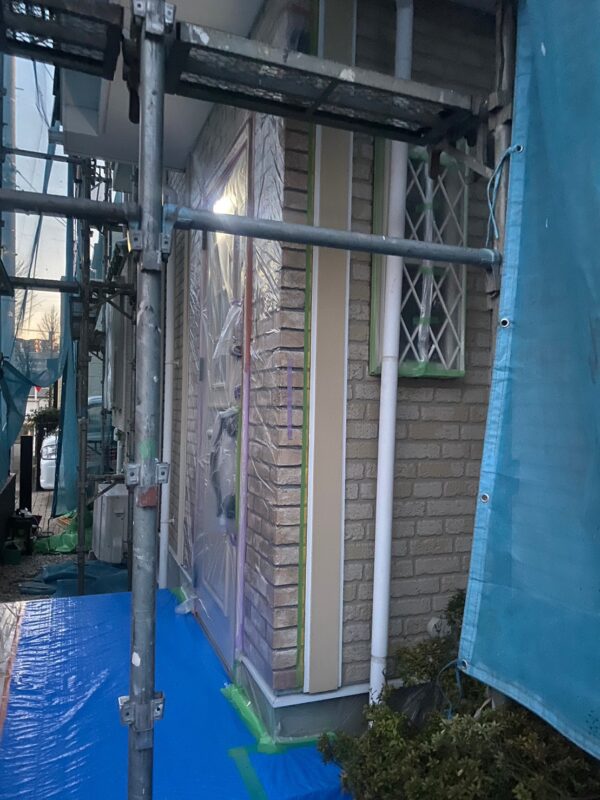 東京都立川市　W様邸　外壁塗装工事　養生をしないとどうなる？