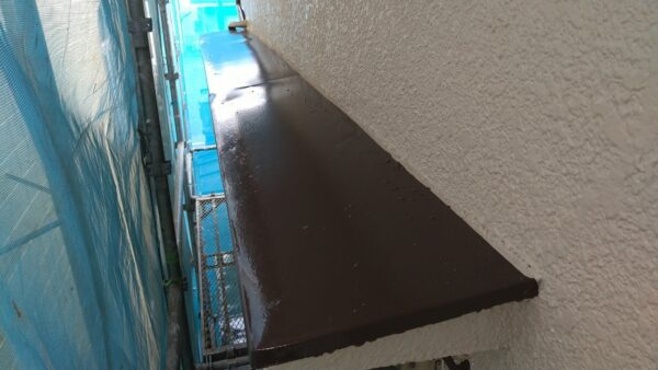 東京都八王子市　H様邸　外壁塗装工事　付帯部塗装　庇ってどこの部分？