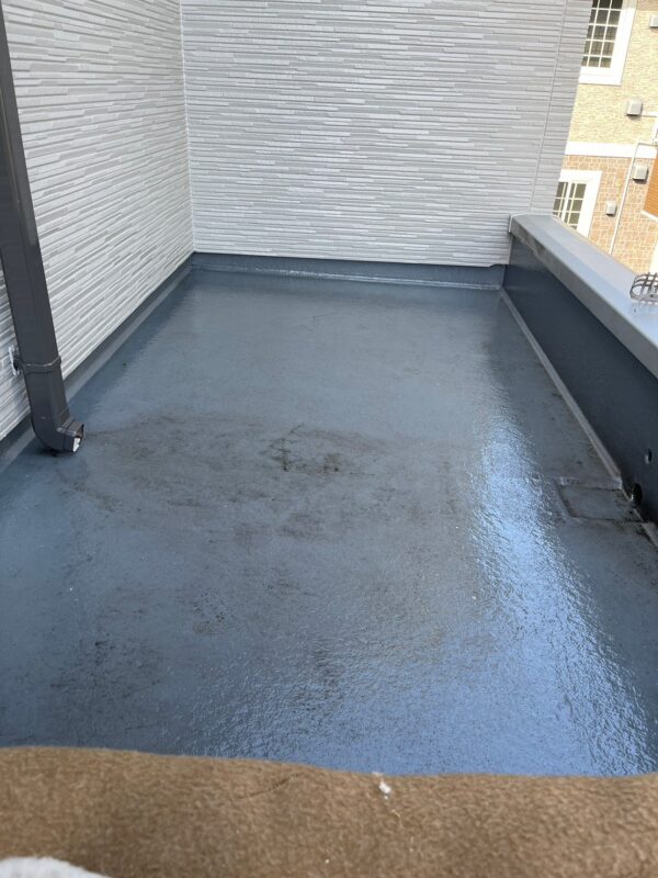 東京都立川市 T様邸 防水工事 玄関庇の防水工事は必要?