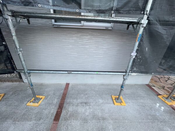 東京都立川市　T様邸　外壁塗装工事　完工　足場解体の際に注意すべきことは？