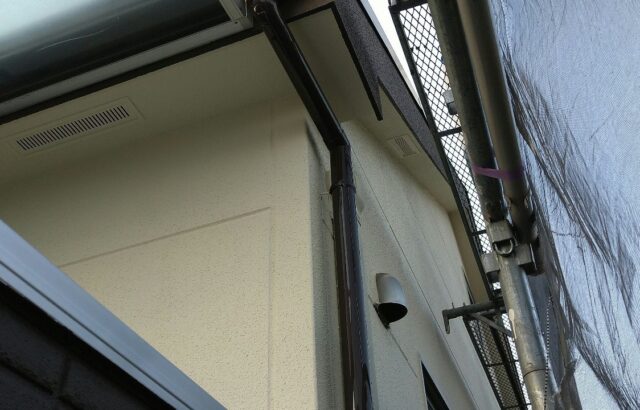東京都国分寺市　F様邸　付帯部塗装　竪樋ってどこの部分？
