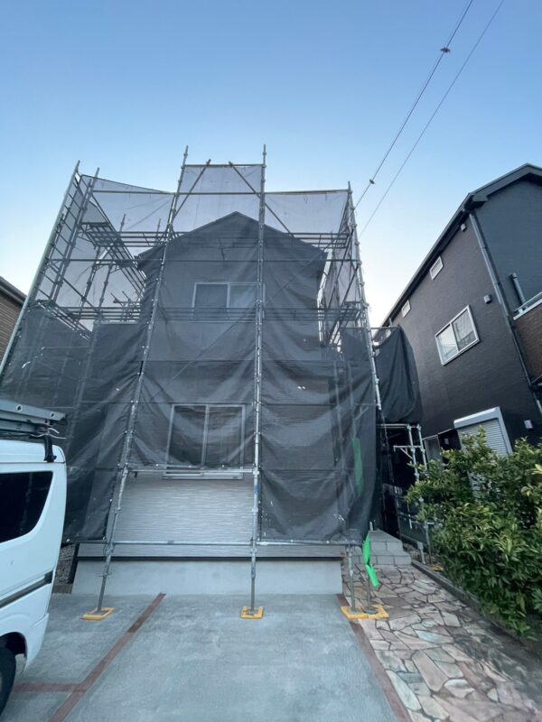 東京都立川市 T様邸 外壁塗装工事 完工 足場解体の際に注意すべきことは?