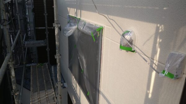 東京都国分寺市　F様邸　外壁塗装工事　上塗りで美観と耐久性を高めて完工しました！