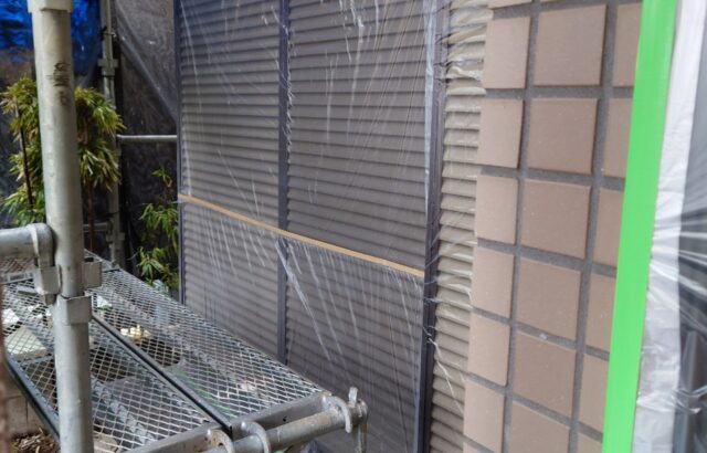 東京都国分寺市　M様邸　外壁塗装・屋根塗装工事　養生の重要性とは？