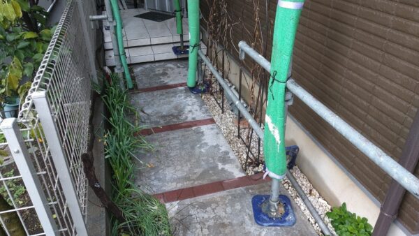 東京都国分寺市 F様邸 外壁塗装・屋根塗装工事 養生撤去~足場解体をおこないました!