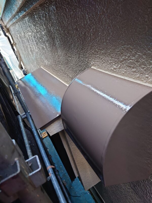 東京都国分寺市 M様邸 外壁塗装工事 付帯部塗装 錆止め塗装~仕上げ塗装をおこないました!