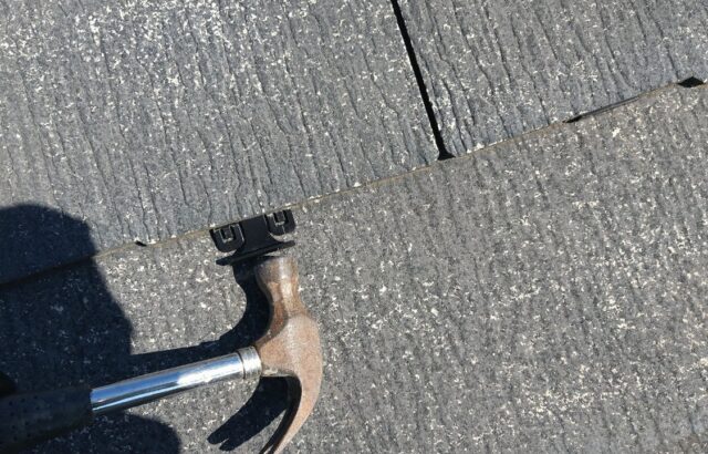 東京都国分寺市　F様邸　屋根塗装工事　縁切りをするためにタスペーサーを取り付けました！