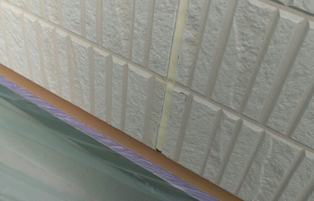 東京都国分寺市　S様邸　外壁塗装工事　コーキング補修の適切な流れ