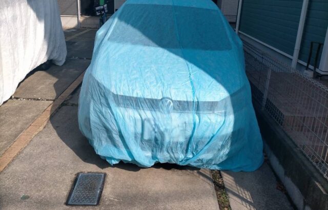 東京都国立市　H様邸　外壁塗装工事　車の養生は本当に必要？