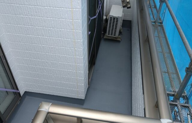 東京都国分寺市　S様邸　防水工事　雨漏りしやすいベランダには防水処理が不可欠！