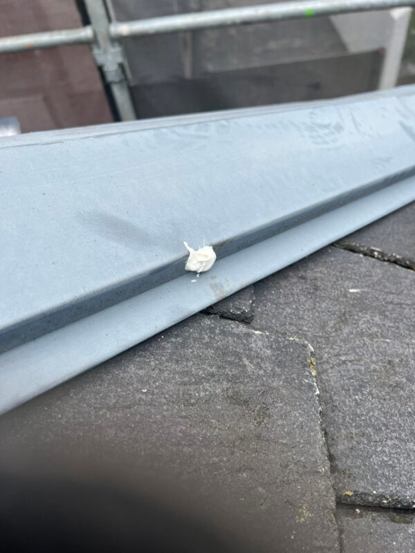 東京都武蔵村山市 F様邸 屋根塗装工事 棟板金の釘打ち直し 釘浮きは放置すると危険?