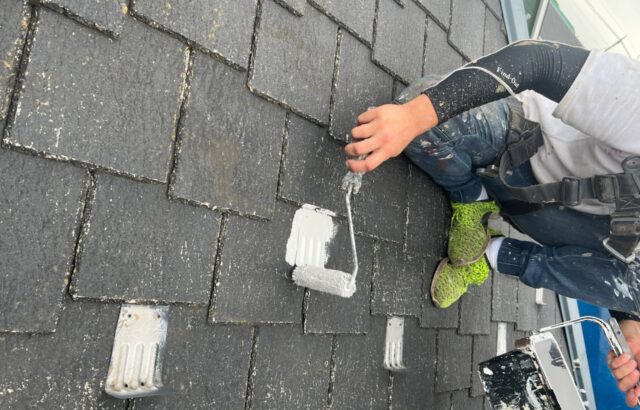 東京都武蔵村山市　F様邸　屋根塗装工事　鉄部の錆止め塗装の重要性