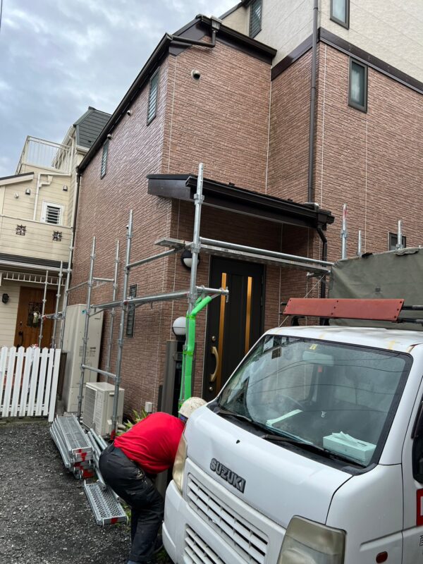 東京都立川市 O様邸 屋根塗装・外壁塗装工事 足場解体時の注意点は?