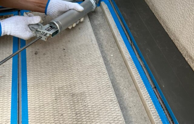 東京都国分寺市　マンション　共用廊下　シーリング打ち替えの適切な流れ